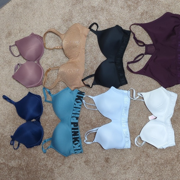 PINK Victoria's Secret | Intimates & Sleepwear | Bundle Of Vs Pink Bras 